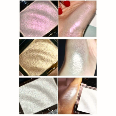 Hojo Highlighter Highlight Shimmering Powder, Waterproof Long Lasting Highlighter,Highlight Powder Palette,highlighter makeup
